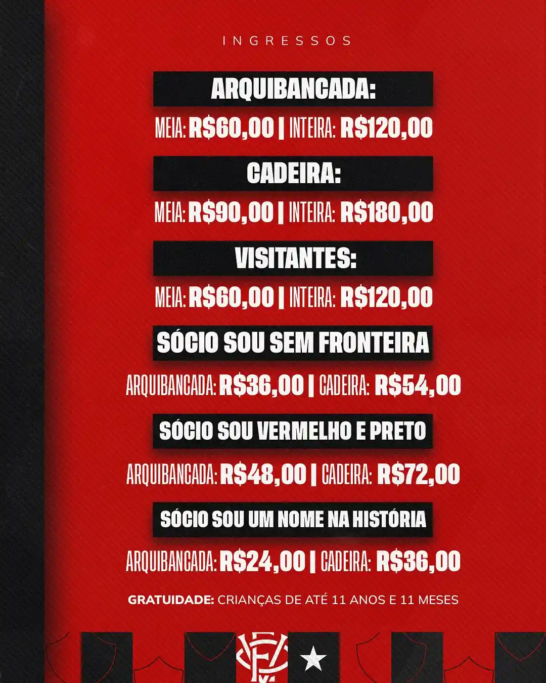 Imagem de Confira valores e como comprar ingressos para o Ba-Vi
