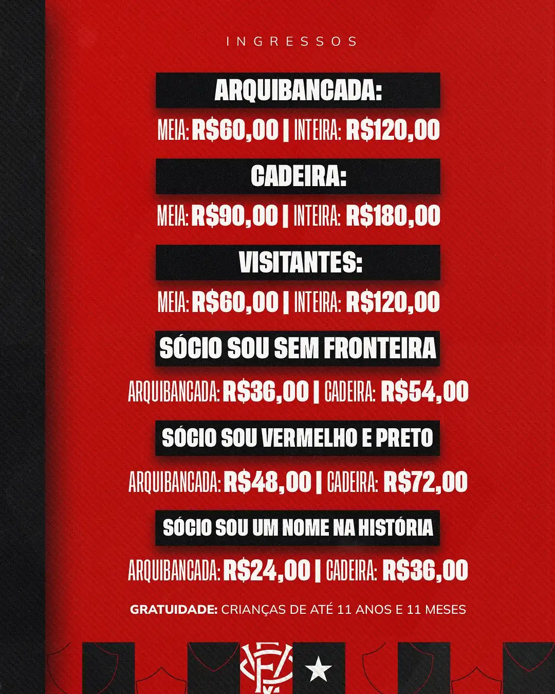 Imagem de Confira valores e como comprar ingressos para o Ba-Vi