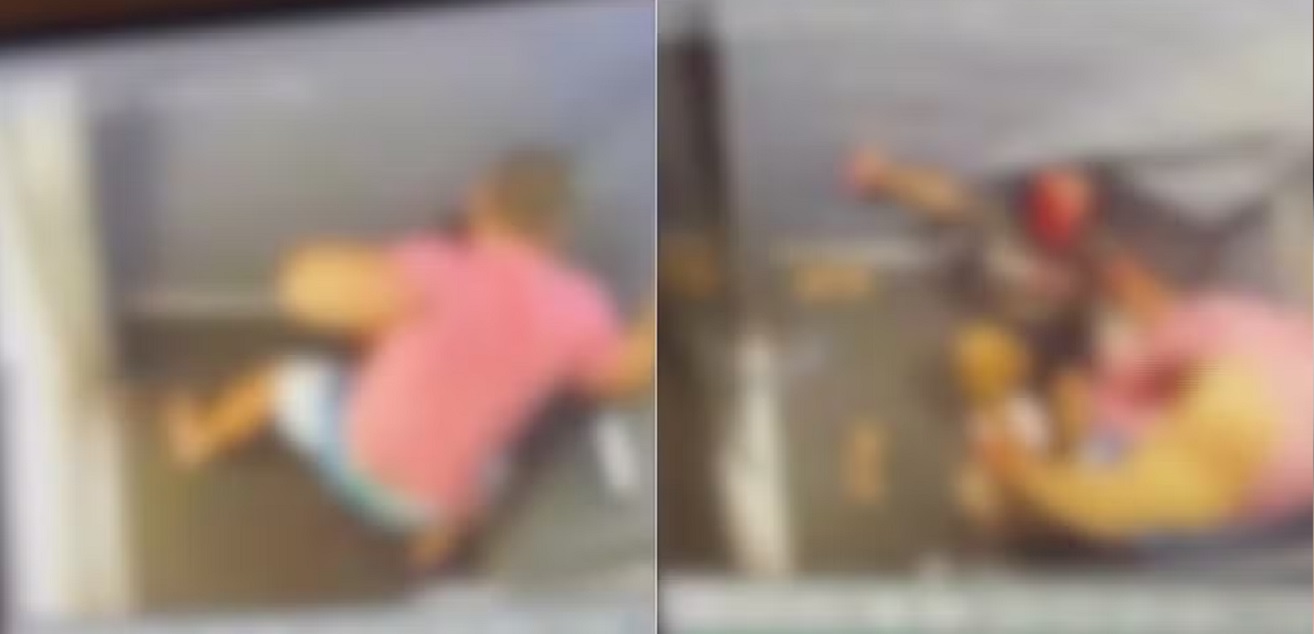 Imagem de Mulher é brutalmente agredida com mais de 60 socos por namorado em elevador em Natal
