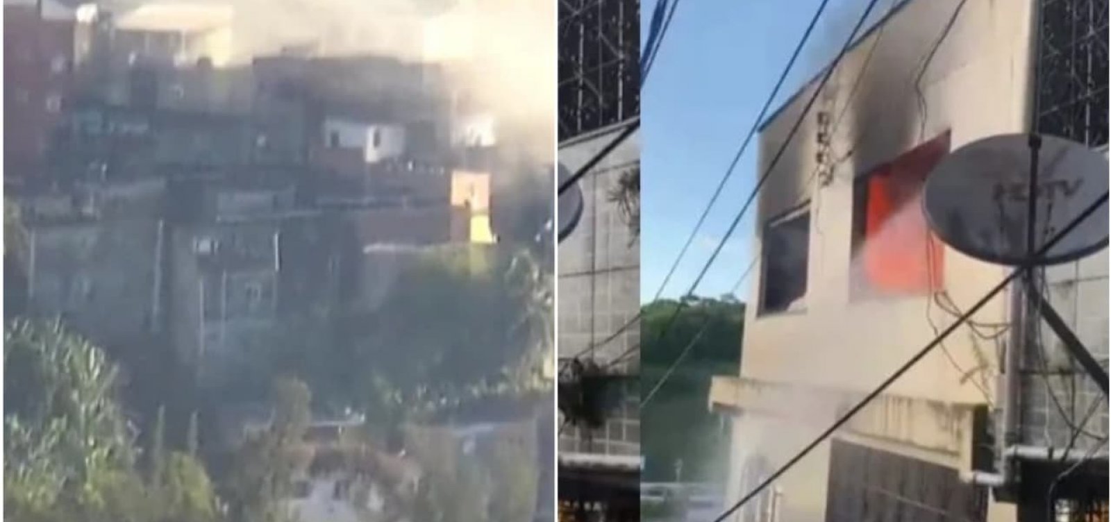 Imagem de Família escapa ilesa após incêndio atingir imóvel em Salvador