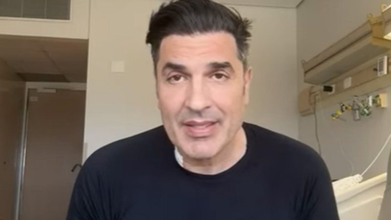 Imagem de Edu Guedes reaparece após cirurgia e revela tumor no pâncreas