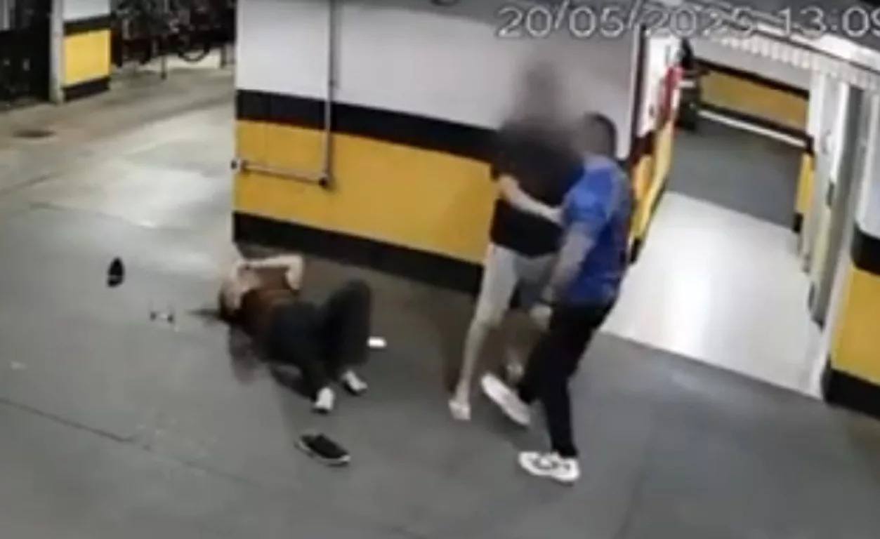 Imagem de Vídeo flagra sargento da PM agredindo mulher em briga de trânsito no DF; vítima diz viver com medo