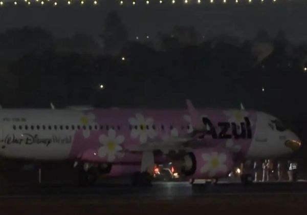 Imagem de Voo da Azul declara emergência por ameaça de bomba e é desviado para Brasília