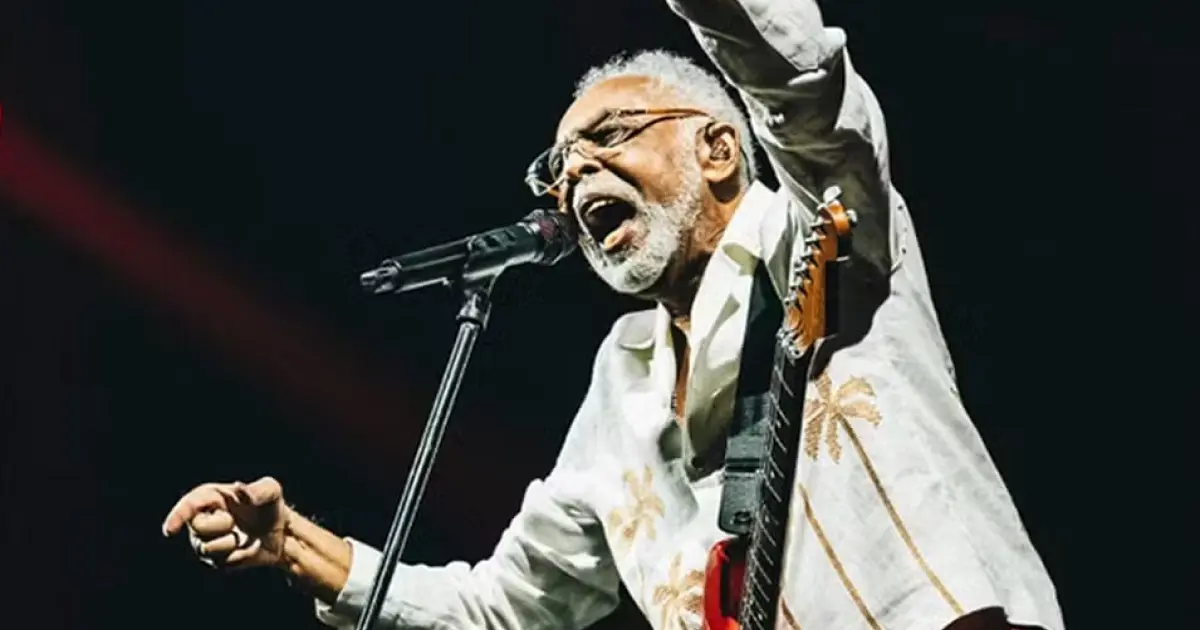 Imagem de Gilberto Gil adia show da turnê 'Tempo Rei' após falecimento de Preta Gil