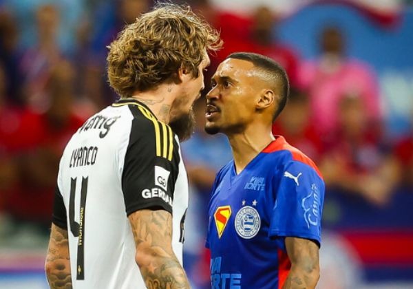 Imagem de Bahia vence Atlético-MG com gol nos acréscimos e volta ao G-4 do Brasileirão