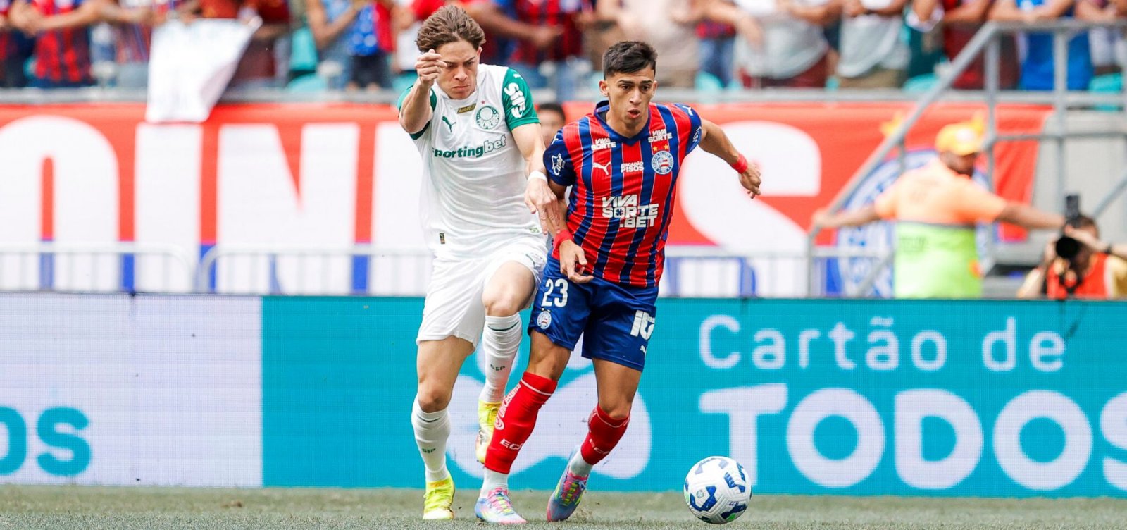 Imagem de Bahia bate o Palmeiras na Fonte Nova