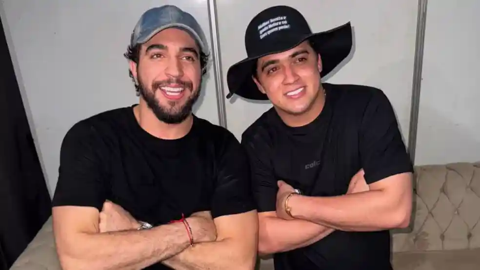 Imagem de Natanzinho Lima e Nattan aparecem juntos após polêmica sobre registro de nome
