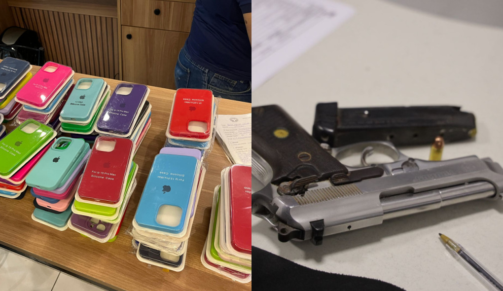 Imagem de Polícia encontra 200 celulares escondidos em fundo falso de loja em shopping de Salvador