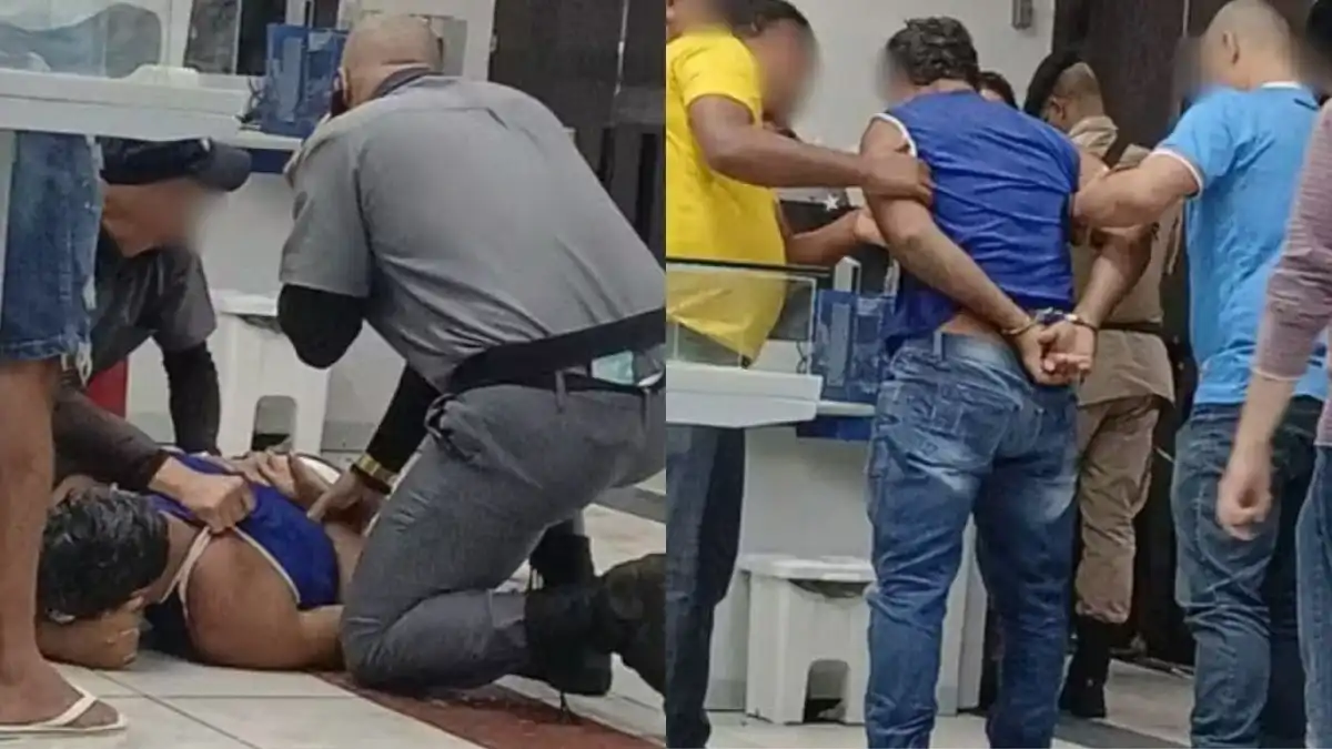 Imagem de Homem leva galão de combustível e ameaça atear fogo em agência do INSS em Salvador