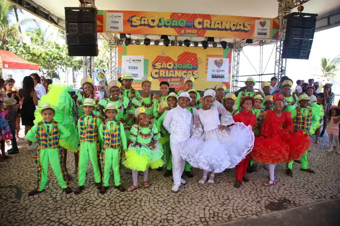Imagem de São João das Crianças reúne 10 mil pessoas e celebra cultura junina