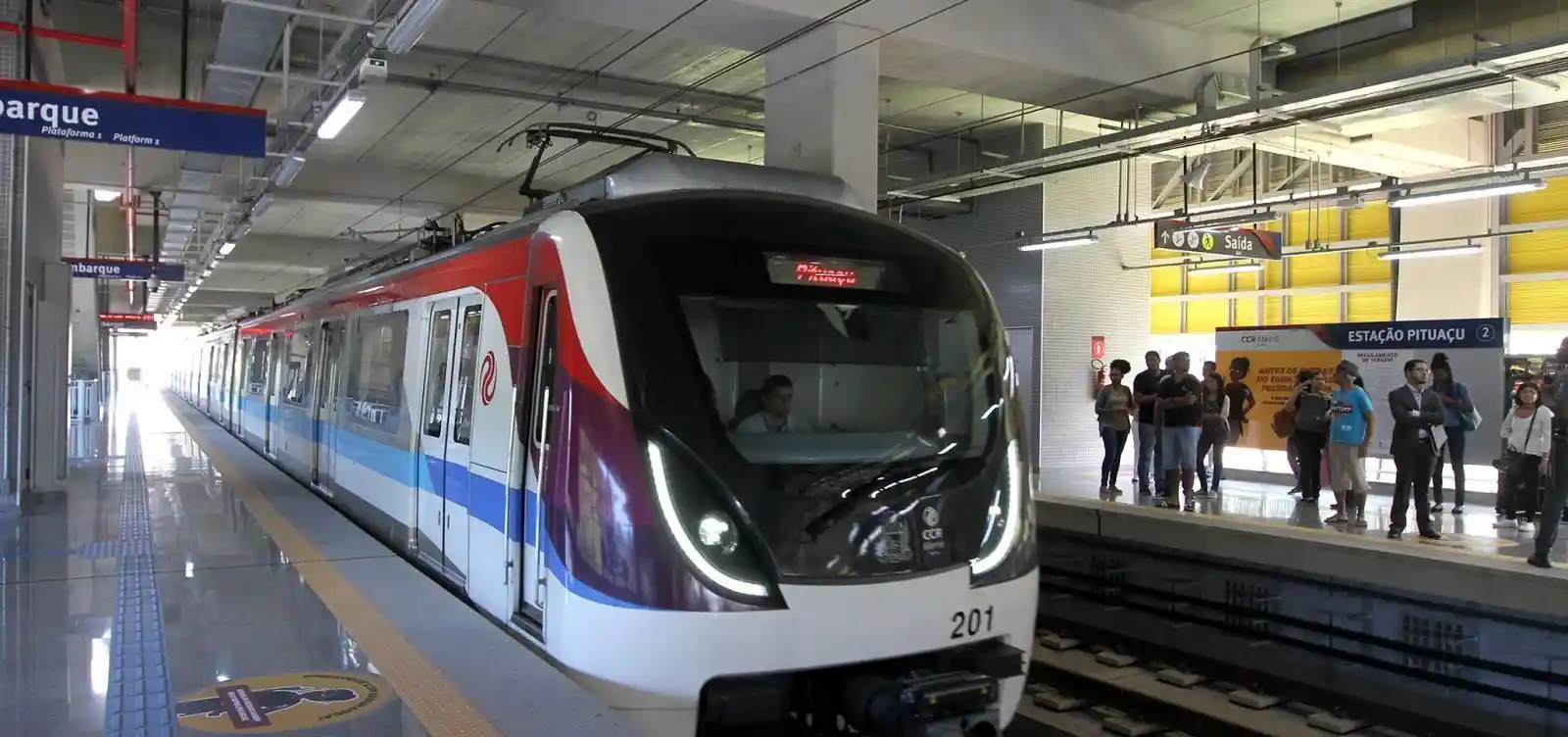 Imagem de Governo descarta instalação de barreiras de segurança no metrô de Salvador