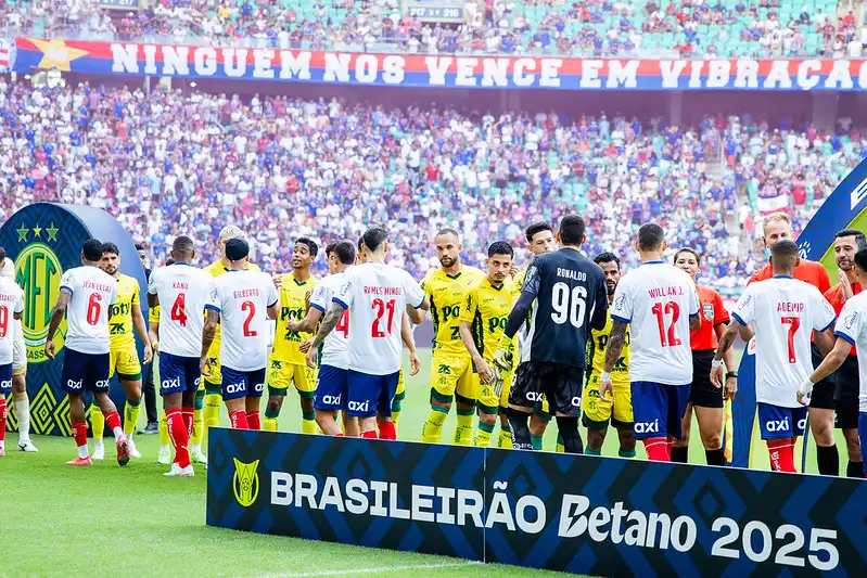 Imagem de Bahia encara o Mirassol em confronto direto pelo G-4 do Brasileirão