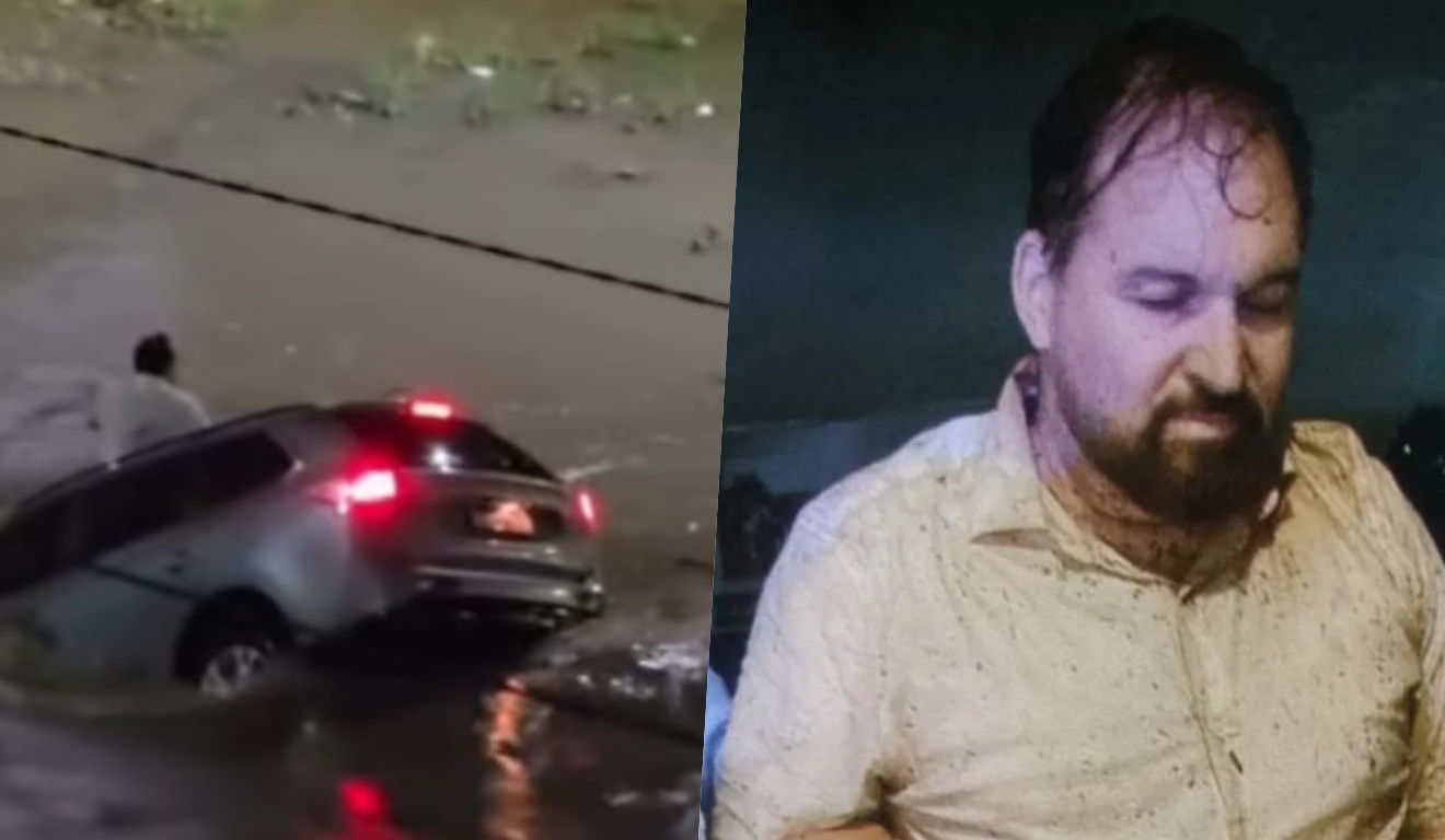 Imagem de Servidor público sobrevive após carro ser engolido durante temporal na Bahia