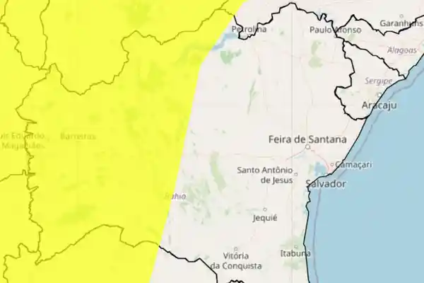 Imagem de Inmet emite alerta de baixa umidade para 77 cidades da Bahia