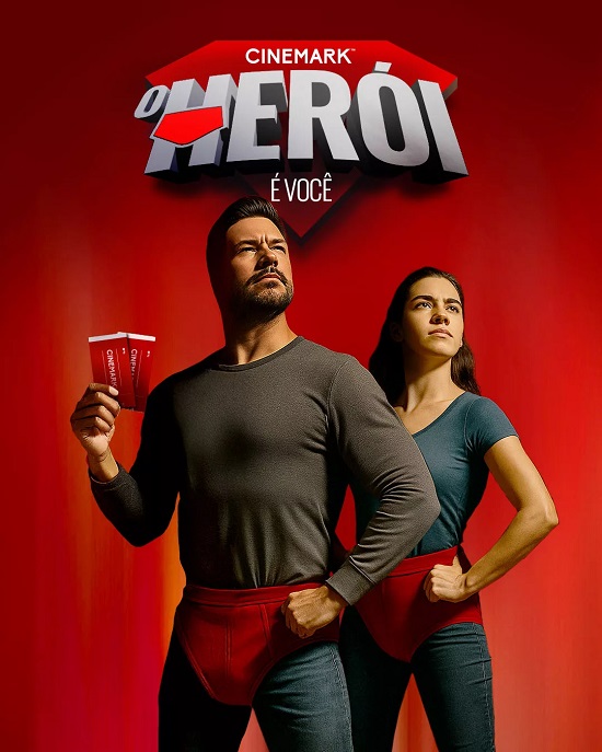 Imagem de Vestido como Superman? Cinemark oferece ingresso extra para quem usar cueca por cima da roupa