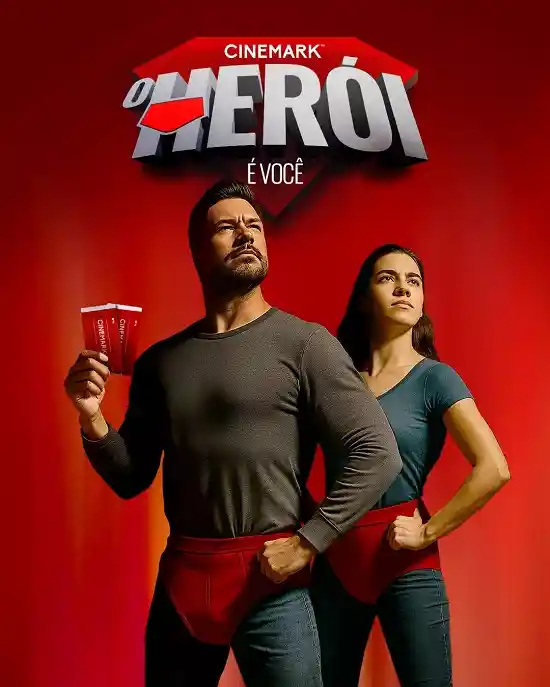 Imagem de Vestido como Superman? Cinemark oferece ingresso extra para quem usar cueca por cima da roupa
