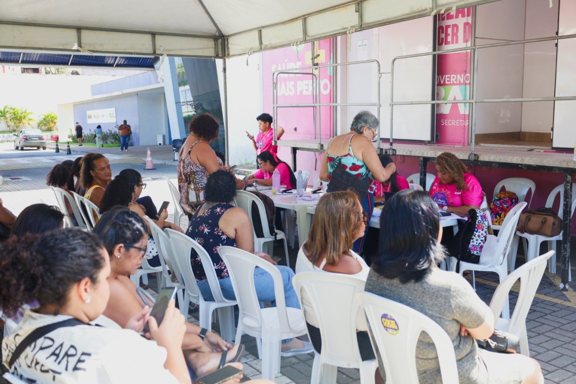 Imagem de Mansão do Caminho e Sesab oferecem 140 exames de mamografia por dia