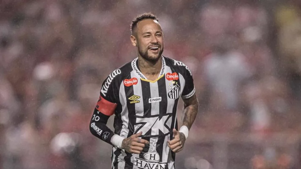 Imagem de Neymar ficará de fora do jogo contra o Bahia em Salvador