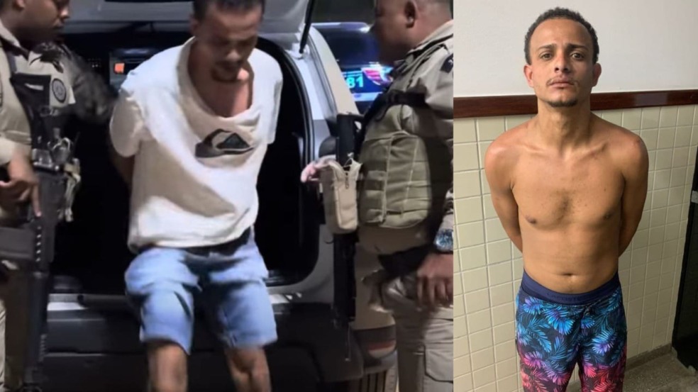 Imagem de Homem é preso após manter família refém no bairro de Valéria