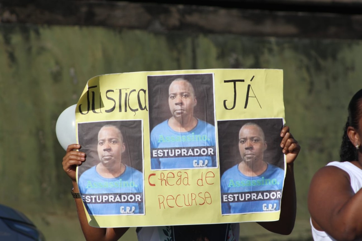 Imagem de Familiares e amigos de Aisha Vitória realizam protesto por justiça em Salvador